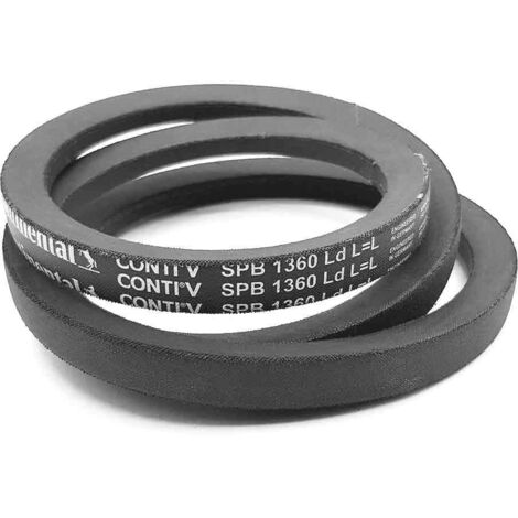 Courroie trapézoidale lisse Contitech Conti V SPB1360 Ld