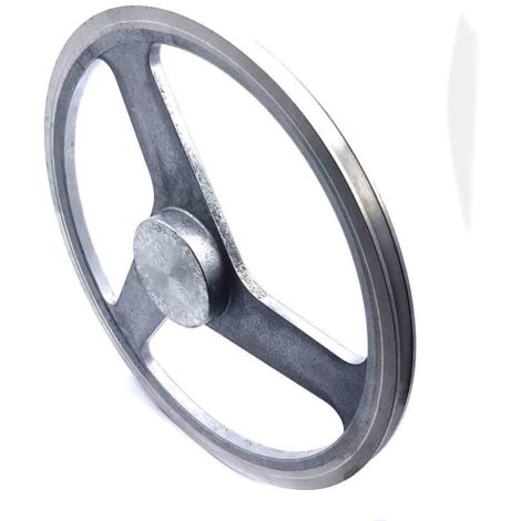 Poulie trapézoïdale aluminium moyeu plein SPZ300/1ALU