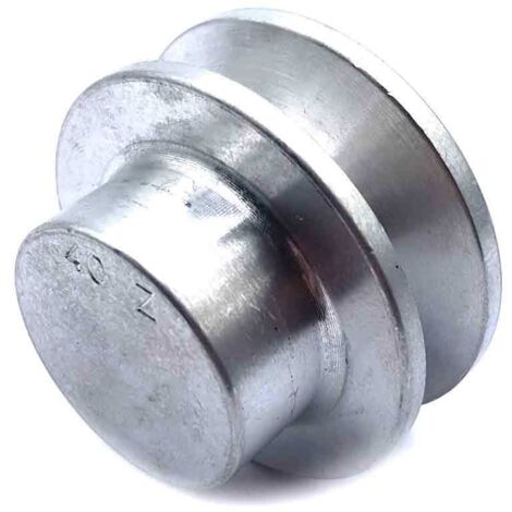 Poulie trapézoïdale aluminium moyeu plein SPZ40/1ALU