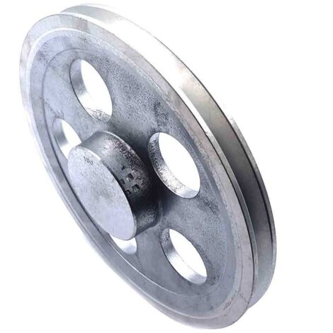 Poulie trapézoïdale aluminium moyeu plein SPZ180/1ALU