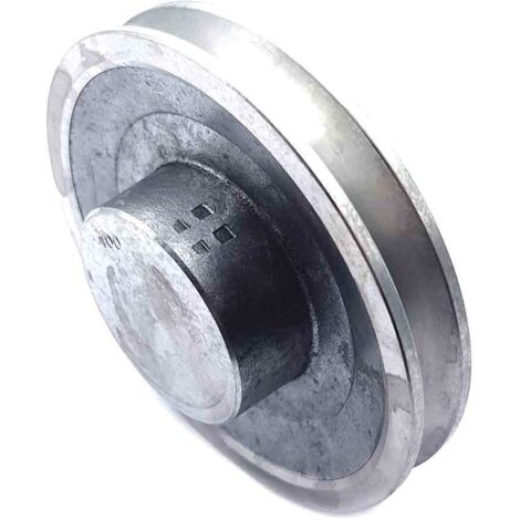 Poulie trapézoïdale aluminium moyeu plein SPZ100/1ALU