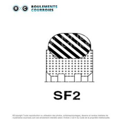 Joint Composite Rotatif SF2-BRN-38X46,5X4,6