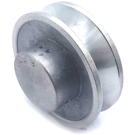 Poulie trapézoïdale aluminium moyeu plein SPB75/1ALU
