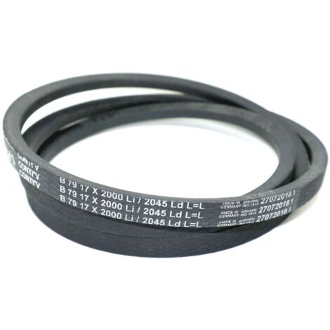 Courroie trapézoidale lisse Contitech Conti V B79 17 x 2000 Li / 2045 Ld