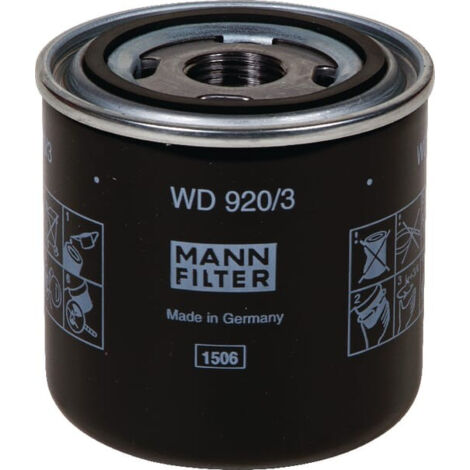 Filtre hydraulique MANN-FILTER WD9203