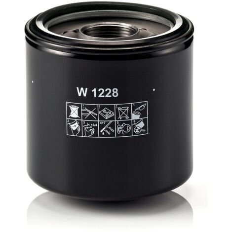 Filtre à huile type vissé Mann Filter W1228