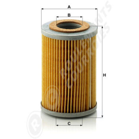 Filtre hydraulique type cartouche Mann Filter H816/1