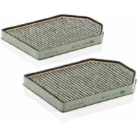 FILTRE D'HABITACLE MANN FILTER VW A8 94-02 LOT DE 2 AVEC CHARBON ACTIF