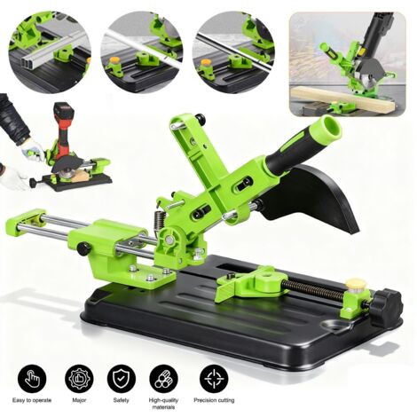 Winkelschleifer Halterung Trennständer Tischkreissäge Multifunktionale Desktop Zugstange Winkelschleifmaschine Ständer Winkelhalter Einhandwinkelschleifer passend für ø100-125mm