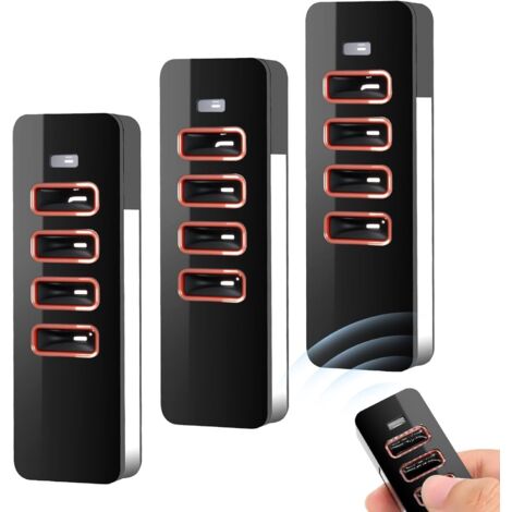 Lot de 3 Télécommande 868MHz Compatible Sommer 4018V000 4 Canaux Porte Garage (1/5)