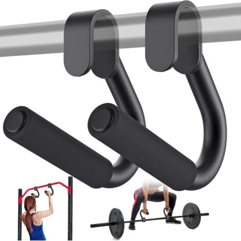 1 Paire Poignées De Traction, Prise Antidérapante, Accessoire Robuste, Pour Barre Et Élastique, Usage Gymnase Domicile (1/5)