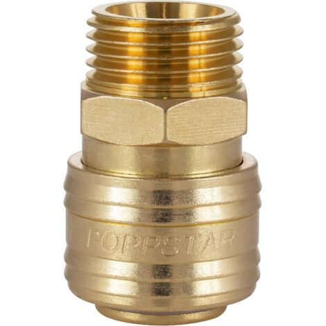 1 Raccord rapide Air comprimé DN 7,2 Filetage 1/2 pouce Laiton Outil pneumatique (1/5)