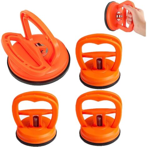 4 Pièces Ventouse Carrosserie, Extracteur De Bosses, Outil Débosselage, Pour Réparation Voiture Et Vitres (1/5)