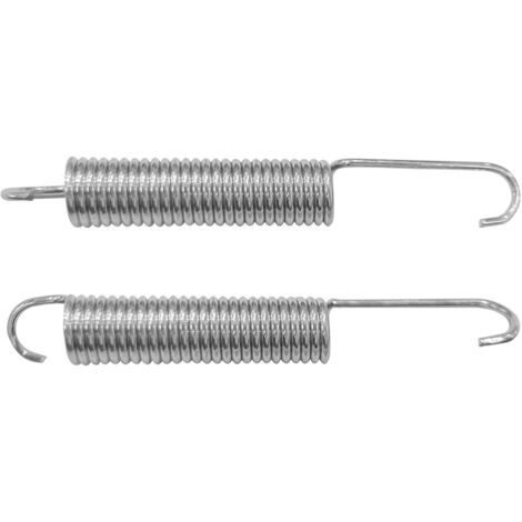 lot de 2 ressort, mécanisme à double crochet, acier inoxydable, diamètre fil 2,03 mm, pour fauteuil inclinable (1/5)