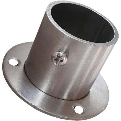 1 Bride,Acier inoxydable,Diamètre 32 mm,Vis de blocage,Tuyau rond,Intérieur et extérieur (1/5)