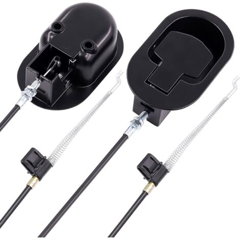 4pcs poignée, câble, kit de réparation, chaise longue, universel, métal, 112mm (1/5)