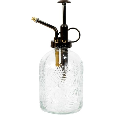1 Flacon pulvérisateur,Verre,Pompe en laiton,19 cm,Plantes d'intérieur et d'extérieur (1/5)