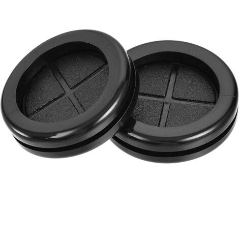 8pcs passe fil caoutchouc, diamètre 42mm, oeillet rond double face, protection câble, maison bureau industrie