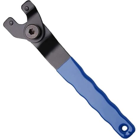 1 Clé Réglable Pour Meuleuse D'angle, Acier Carbone, Poignée Antidérapante, Ajustement 10-40mm, Pour Disques Et Lames (1/5)