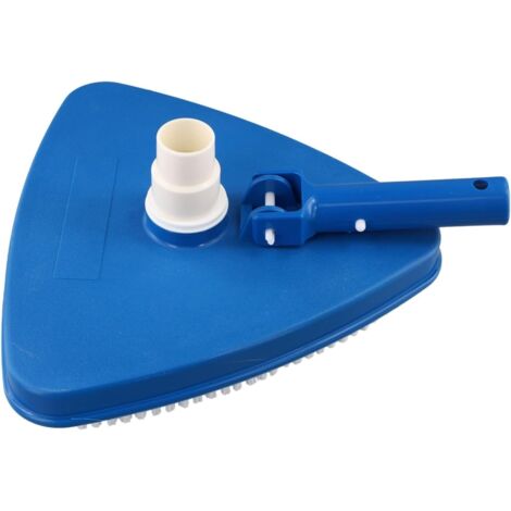 1 Tête D'aspirateur Triangulaire Piscine,Matériau PP,Tête Lestée,32x12cm,Piscines Creusées Et Hors Sol (1/5)