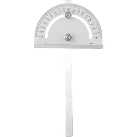 1 Jauge À Onglet Métal Fente En T Pour Scie À Table, Règle D'Angle Précise 180x90mm, Outil Atelier Bois (1/5)
