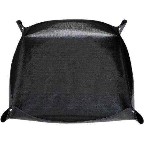 tapis de parc imperméable 150 x 150 cm pour lapins furets et petits animaux noir (1/5)