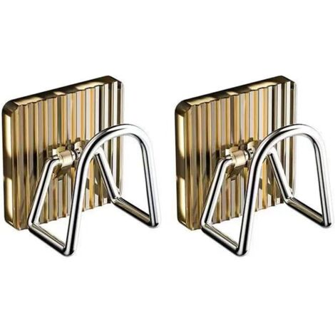 2 Porte-éponge, Design U Ouvert, Acier Inoxydable, Étanche, Pour Évier Cuisine Et Salle De Bain (1/5)
