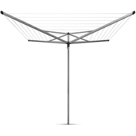 1 Séchoir Rotatif, Ouverture Facile, Cordes Anti-UV, Antidérapantes, Jardin (1/5)
