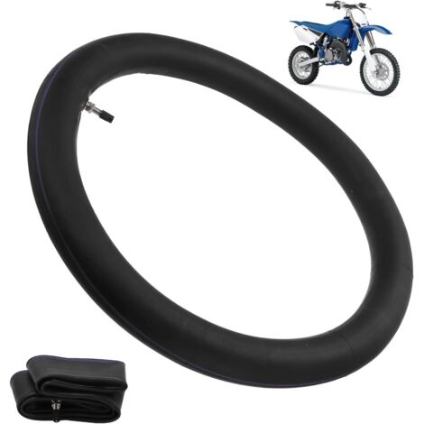 1 Chambre à Air 2.50-17, Valve Droite, Caoutchouc Flexible, Moto Tout Terrain (1/5)