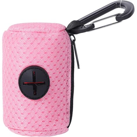 1 Distributeur De Sacs À Déjections Canines En Maille Résistant Pour Chien Toutes Tailles Extérieur (1/5)