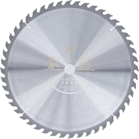 1 Lame de scie circulaire, Métal dur, 48 dents, Ø 400 mm, Alésage 30 mm, Pour coupe métal (1/4)