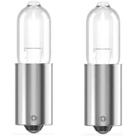 Lot de 2 Ampoule H6W BAX9S 12V 6W Feux de position Tableau de bord Véhicule (1/2)