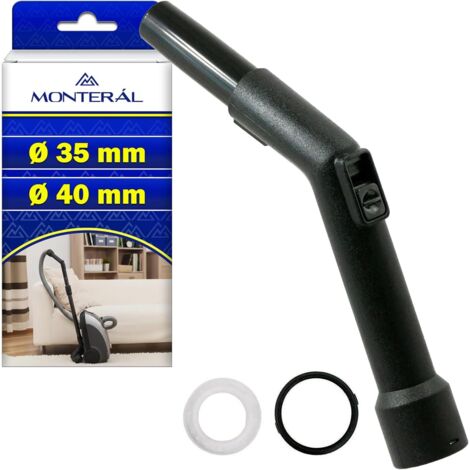 1 Poignée Aspirateur Universel, Sortie Ø 35 mm, Raccord Tuyau Ø 40 mm, Pour Tube Télescopique (1/5)