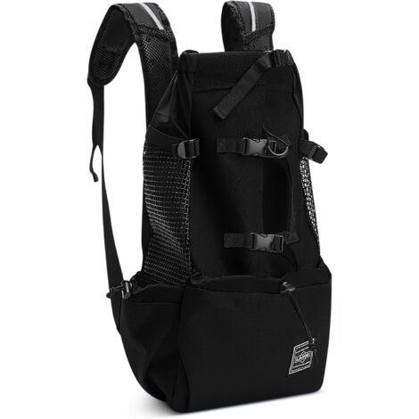 1 Sac À Dos Pour Chien, Polyester Respirant, Fond Renforcé, Bandes Réfléchissantes, Randonnée Voyage (1/5)