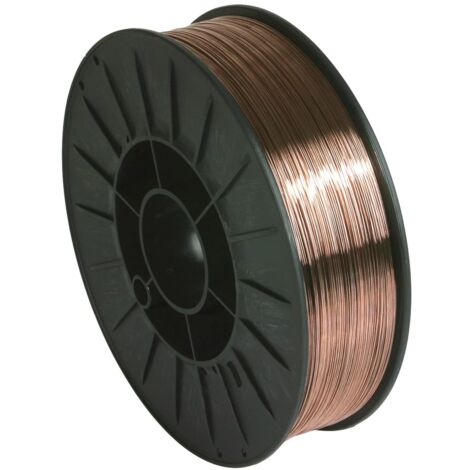 1 Bobine Fil Acier Ø0.6mm, G3Si1 ER70S-6, 5kg, 200mm, Soudure MIG/MAG (1/3)