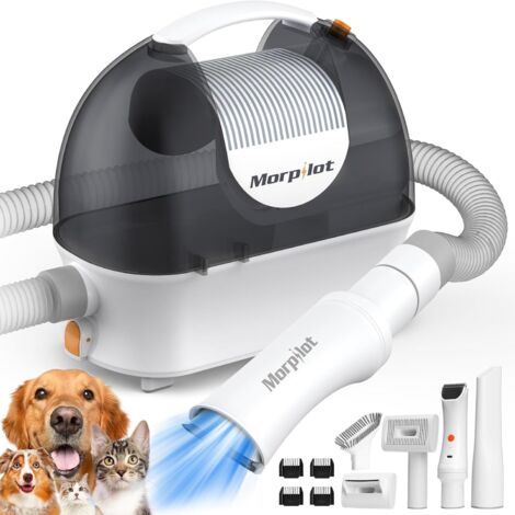1 Aspirateur Poil De Chien, 12000Pa Puissance, Bac 3L, 5 Outils Toilettage, Pour Chiens Et Chats (1/5)