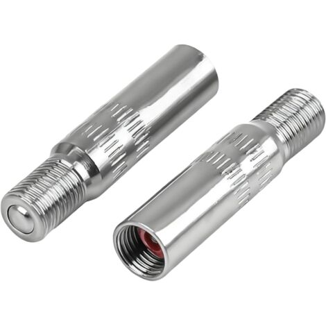 2 Pièces Rallonge Valve Pneu, 39mm, Cuivre-Nickel, Pour Trottinette Électrique, Vélo, Moto, Voiture (1/5)