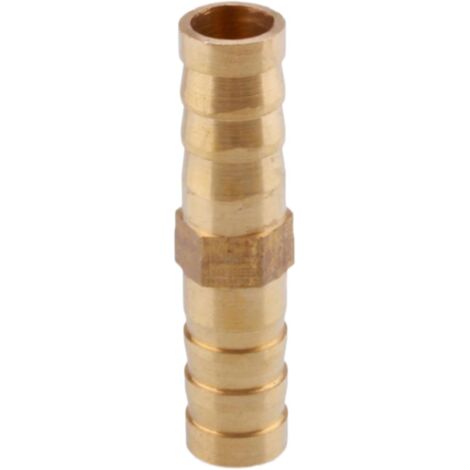 Raccord cannelé en laiton 1/2", filetage femelle, épisseur de métaux, barbillons, raccord tuyau, connecteur adaptateur pour air, eau, huile (épaisseur 8 mm) Un Mot Vente 10MM (1/5)