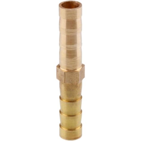 Raccord cannelé en laiton 1/2", filetage femelle, épisseur de métaux, barbillons, raccord tuyau, connecteur adaptateur pour air, eau, huile (épaisseur 8 mm) Un Mot Vente 6MM (1/5)