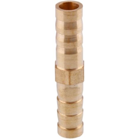 Raccord cannelé en laiton 1/2", filetage femelle, épisseur de métaux, barbillons, raccord tuyau, connecteur adaptateur pour air, eau, huile (épaisseur 8 mm) Un Mot Vente 8MM (1/5)