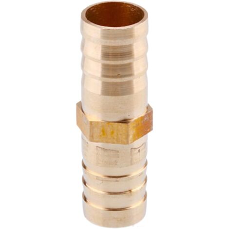 Raccord cannelé en laiton 1/2", filetage femelle, épisseur de métaux, barbillons, raccord tuyau, connecteur adaptateur pour air, eau, huile (épaisseur 8 mm) Un Mot Vente 14MM (1/5)