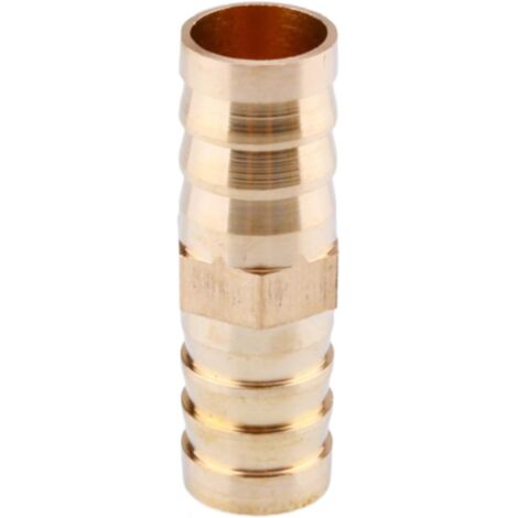 Raccord cannelé en laiton 1/2", filetage femelle, épisseur de métaux, barbillons, raccord tuyau, connecteur adaptateur pour air, eau, huile (épaisseur 8 mm) Un Mot Vente 16MM (1/5)