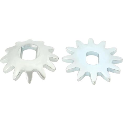 1 Paire Engrenage De Cric, Dent Plate Et Creuse, Acier Au Carbone, Pour Réparation 3-4 Tonnes (1/5)