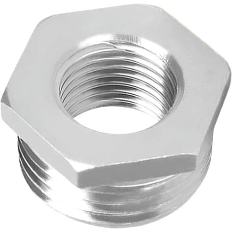 Douille hexagonale de réduction, 4 raccords tuyauterie en acier inoxydable 304, filetage mâle 1/2" x femelle 1/8", adaptateur réduction pour la plomberie, l'air et le gaz. - 1-1/4" NPT Male 3/4" (1/5)