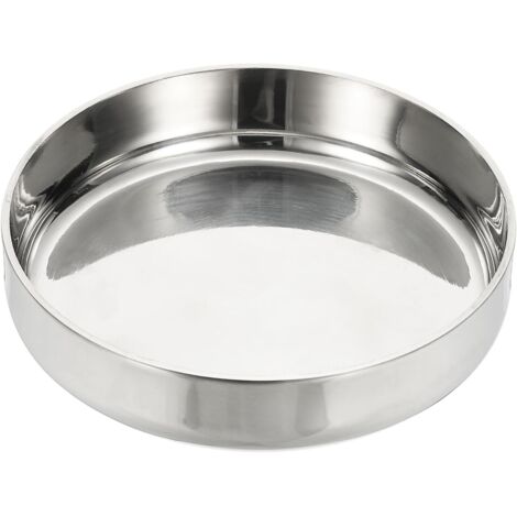 Emboutstuyau45 mmdiamètre extérieur, 2 emboutstuyau plats en acier inoxydable 304 Embouttuyau poli Capuchon rond pour les industriesla plomberie HVAC Tuyauterie métallique - 108mm (1/5)