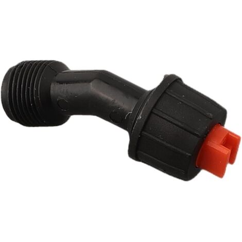 Buse de pulvérisation rechange pour pulvérisateurs électriques à dos - Matériau PP, filetage mâle 16 mm, conique réglable et motif en ventilateur (A) (1/5)