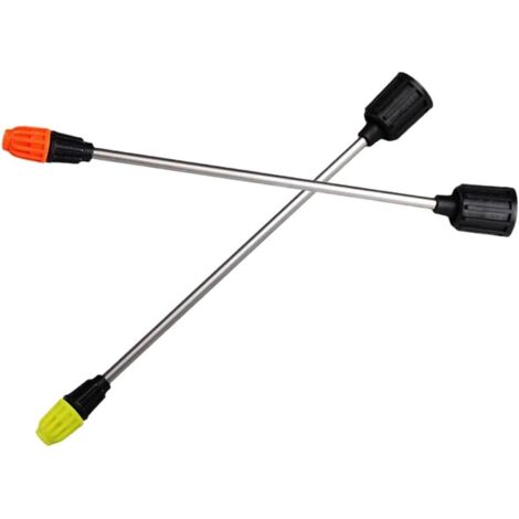 Perche d'Extension pour Pulvérisateur de Jardin 2L Lot 2 Pièces Tiges Longues en Plastique et Acier Inoxydable Buse Pulvérisation Précision Accessoire Arrosage - (1/5)