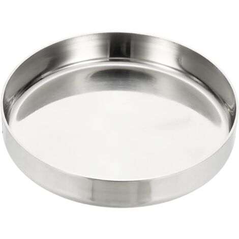 Emboutstuyau45 mmdiamètre extérieur, 2 emboutstuyau plats en acier inoxydable 304 Embouttuyau poli Capuchon rond pour les industriesla plomberie HVAC Tuyauterie métallique - 159mm (1/5)