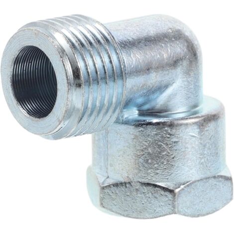 Raccord Coudé en Cuivre pour Conduites de Gaz, Joint D'entrée Facile à Installer, Adapté Poêle et Chauffe-gaz avec Connexion Femelle 4 Points - (1/5)