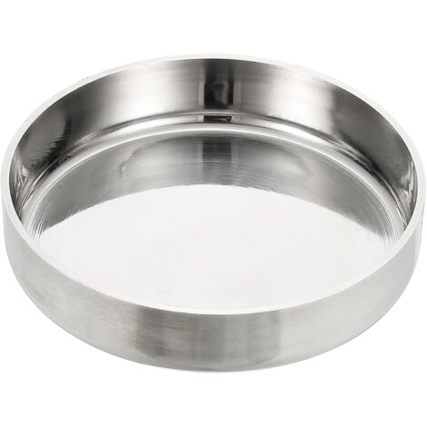 Emboutstuyau45 mmdiamètre extérieur, 2 emboutstuyau plats en acier inoxydable 304 Embouttuyau poli Capuchon rond pour les industriesla plomberie HVAC Tuyauterie métallique - 89mm (1/5)